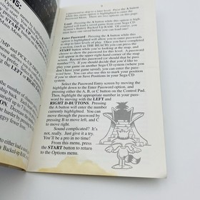 Puggsy Sega CD Instruction Manual Book Only Missing Back Cover Psygnosis Vintage