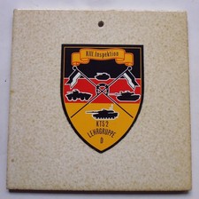 Andenken Fliese - Lehrgruppe D - Kampftruppenschule KTS 2 - Munster