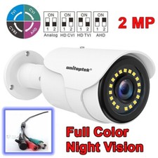 4.0mm Lens 1080P CCTV Security Camera 2MP Video Full Color Night Vision Outdoor