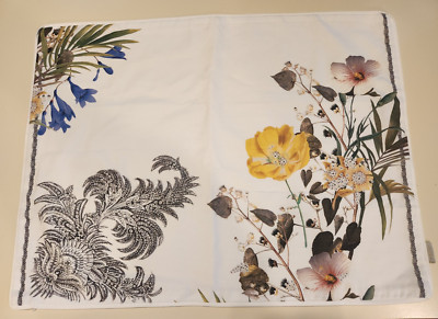 Ted Baker London Pillow Sham Floral Standard 20'' x 26 
