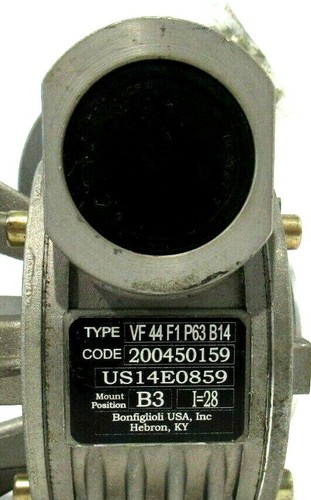 NEW BONFIGLIOLI VF 44 F1 P63 B14 GEAR REDUCER VF44F1P63B14 - Picture 4 of 4