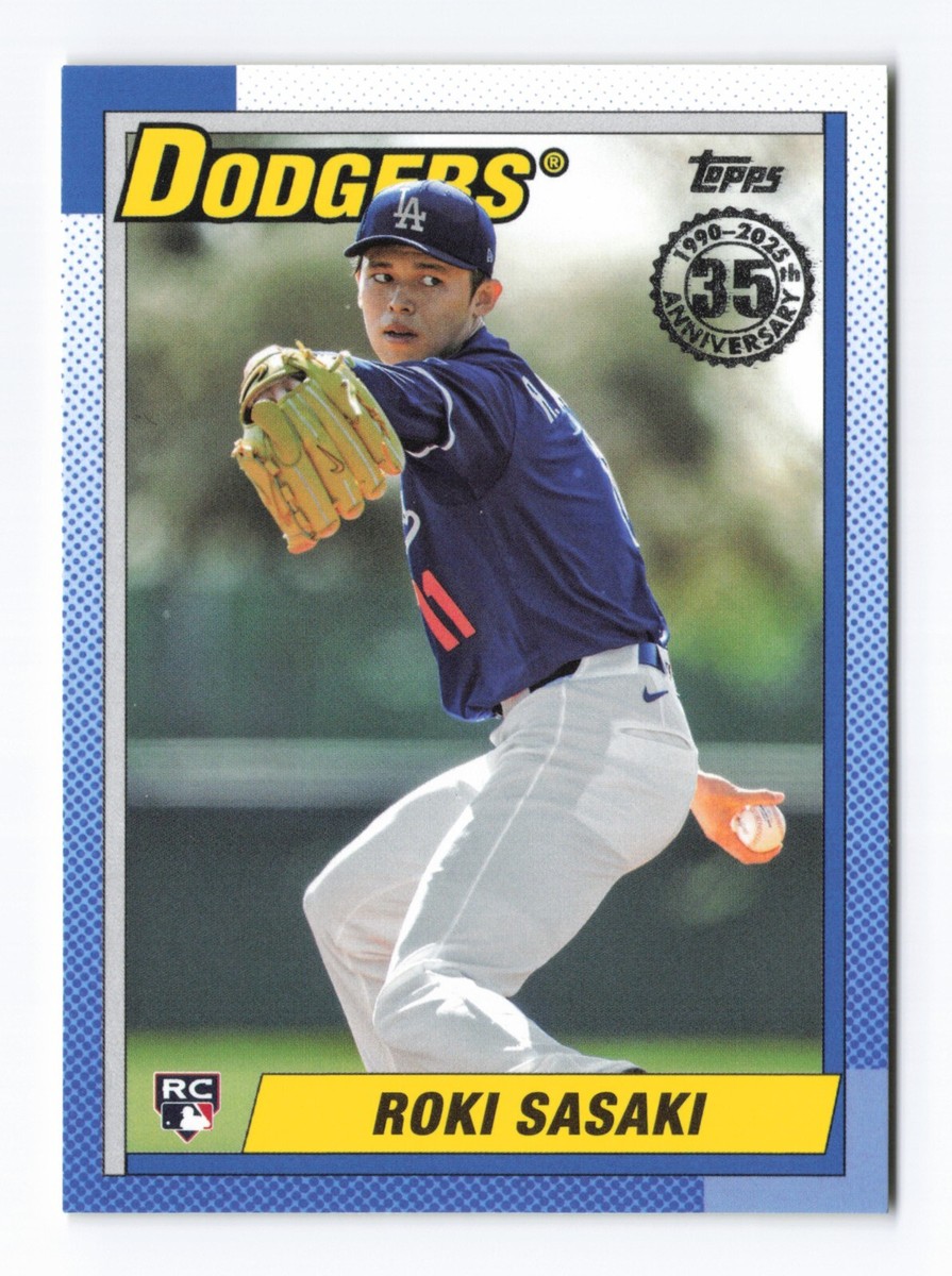 2025 Series 2 Roki Sasaki Rookie Card (RC) #90B2-37 LA
