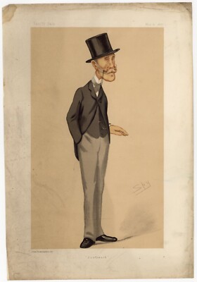 Original Vanity Fair Print von Mr. Marcus Beresford V2182