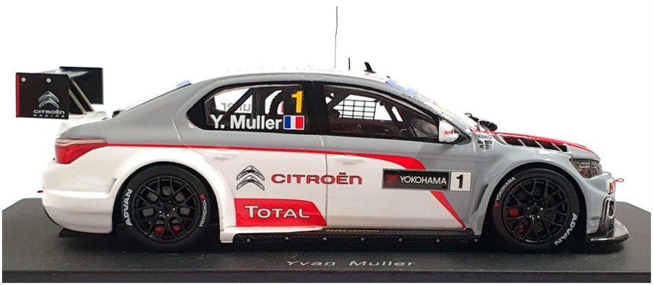 Spark 1/43 Scale S2460 - Citroen C-Elysee WTCC Winner R1 Paul Ricard WTCC 2014 - Image 3 of 4
