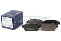 Tomex Brakes BremsbeläGe Bremsbelegsatz Hinten FüR Renault ScéNic Iii