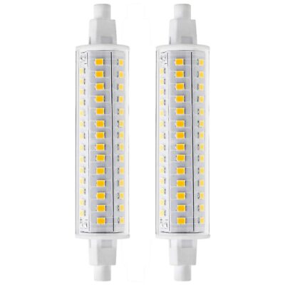 2Pack R7S J Type Double Ended Flood Light 118mm, 8.5W (60W), 3000K, 900LM