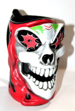 Monster Jam Rojo Tumba Excavadora Camión Calavera Taza Recuerdo Vaso Halloween 6" Niños