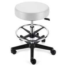 Adjustable Seat Work Shop Stool Chair Swivel Bench Bar Rolling Garage Mechanics