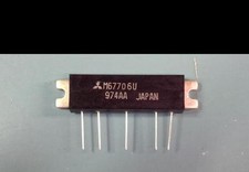 NEW MITSUBISHI M67706U RF POWER MODULE,896-941MHZ, 7.5V, 4W FM PORTABLE RADIO