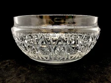 Antique ABP HAWKES Cut Crystal Bowl 1st Acid Etched Hawkes Mark (pre-1903)