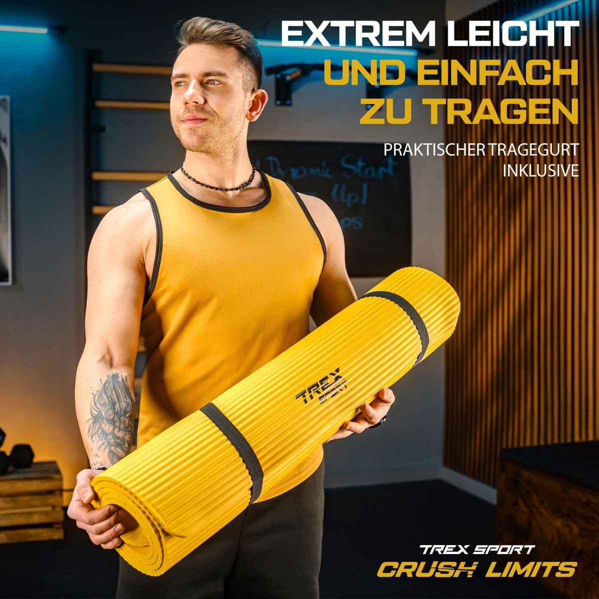 Yoga Matte Groß HOMELETIXX Yogamatte Sportmatte Fi Produktbild-Vorschau 10