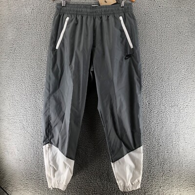 Nike Windrunner Woven Lined Pants Men s Size L DX0653-084 Grey White