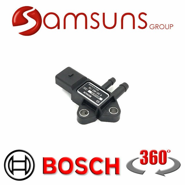 Bosch Exhaust Gas Pressure Sensor Differential Indicator Audi VW Tdi