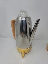 VINTAGE 1950'S MCM CORY ELECTRIC COFFEE PERCOLATOR - CHICAGO