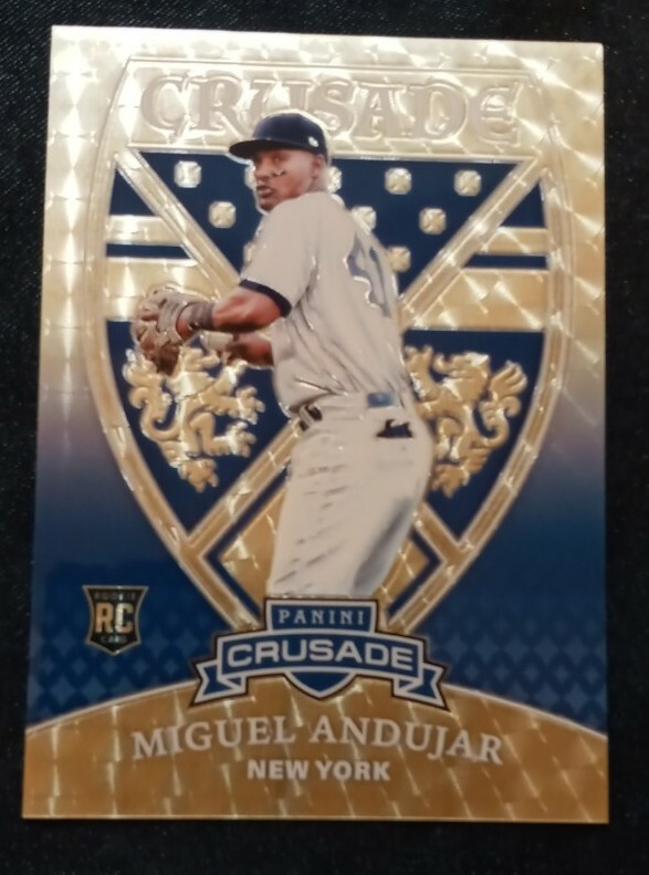PACK FRESH GOLD VINYL SUPERFRACTOR 1 OF 1 ROOKIE GEM MINT! MIGUEL ANDUJAR*READ*