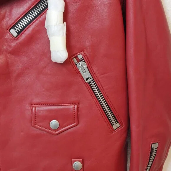 ジャケット・アウター COACH lether lamb jacket archive COACH® | Restored Tailored Leather Jacket