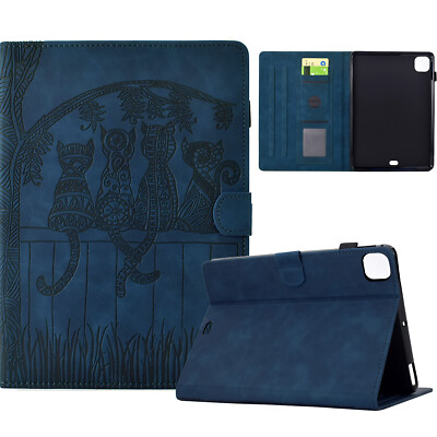 For Apple iPad Pro 11 2024 10/6th Mini 2024 Leather Magnetic Pocket Smart Case