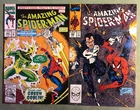 Amazing Spider-Man. #330. 1990.  #369. 1992. Marvel Comics.
