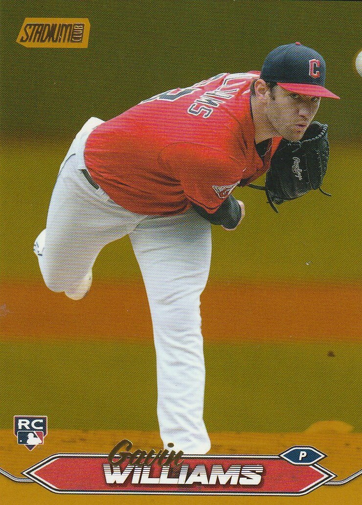 2024 Gavin Williams RC Topps Stadium Club #251 Gold Foil Rookie - Guardians