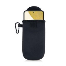 GENUINE INVENTCASE BLACK NEOPRENE POUCH CASE BAG FOR SAMSUNG GALAXY S22/S22+