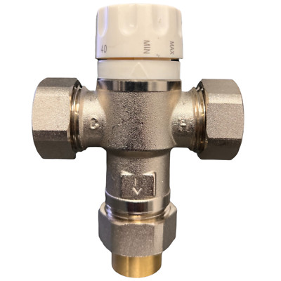 Neu Mixer Mischventil für Wasser Fußbodenheizung 22 mm Kompression