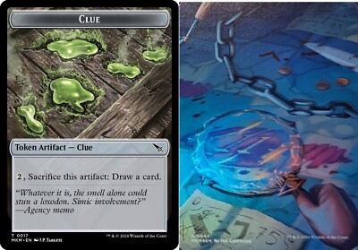 mtg murders at karlov manor clue cards Magic The Gathering - - Deduce FOIL - MTG Clue (0015)