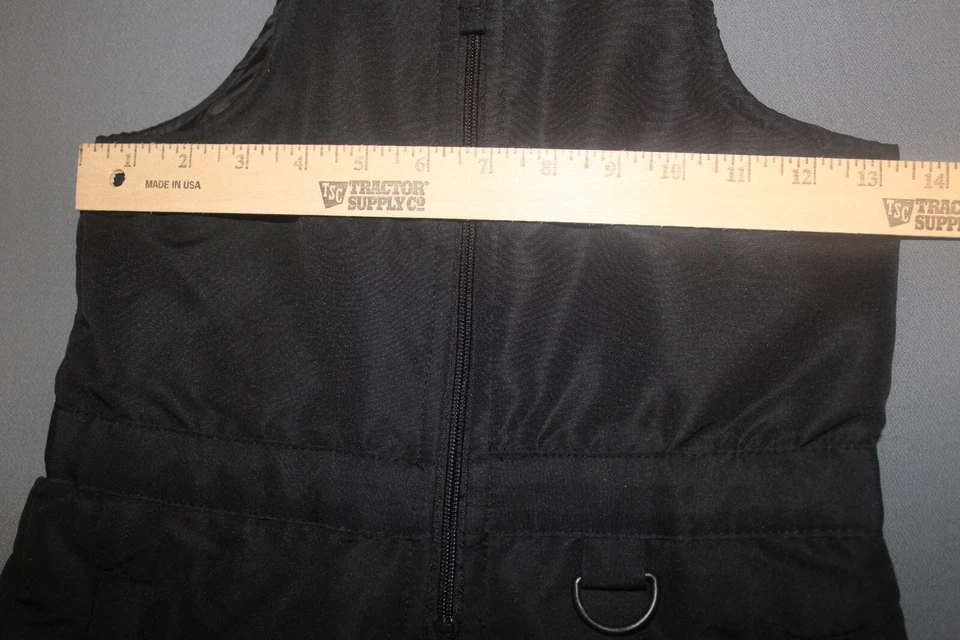 Athletech Youth S 6/7 黑色滑雪围兜整体防水绝缘 — 第 2/4 张图片