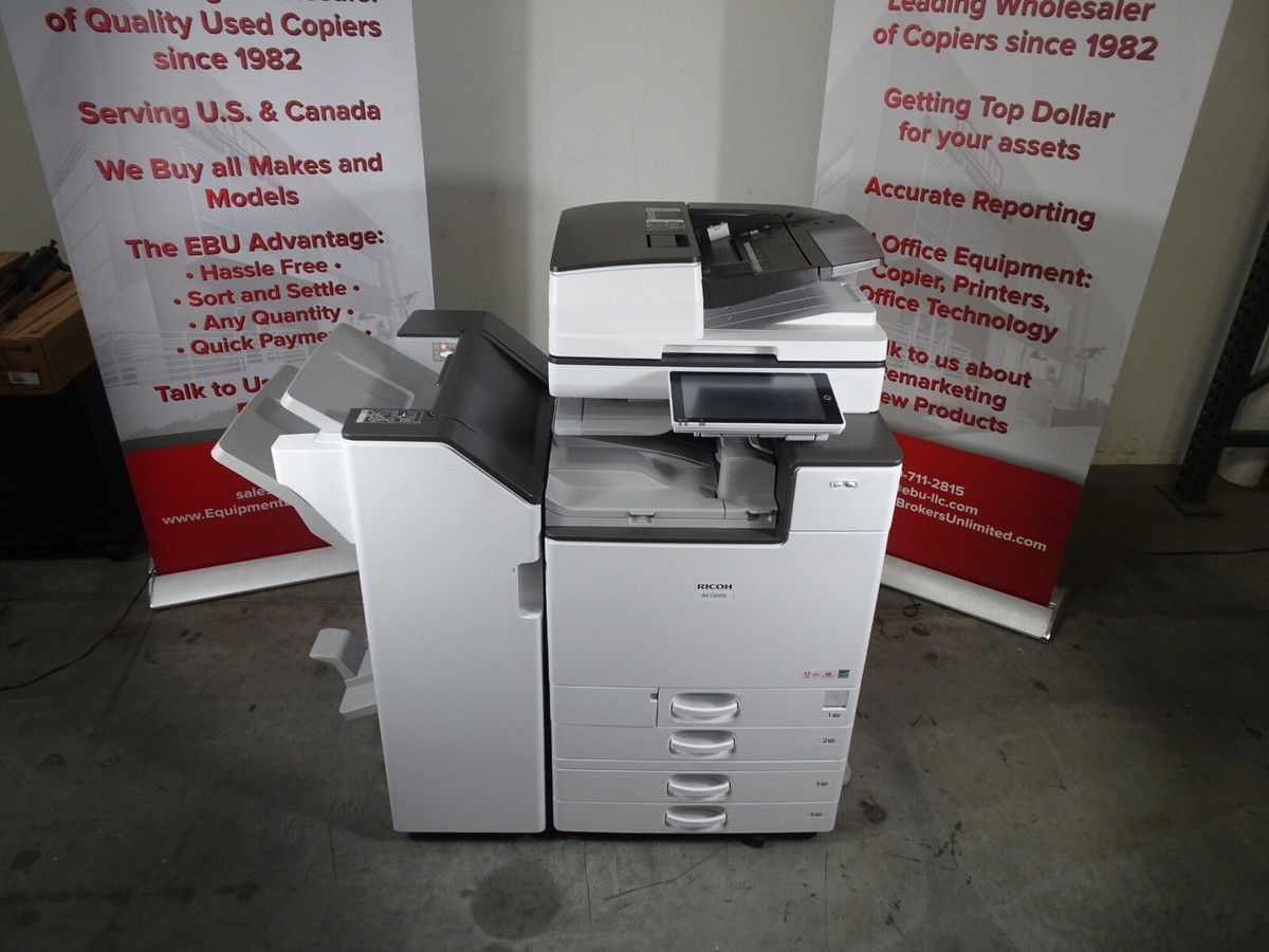 Ricoh Imc4500 Im C4500 Color Copier Printer Scanner for sale