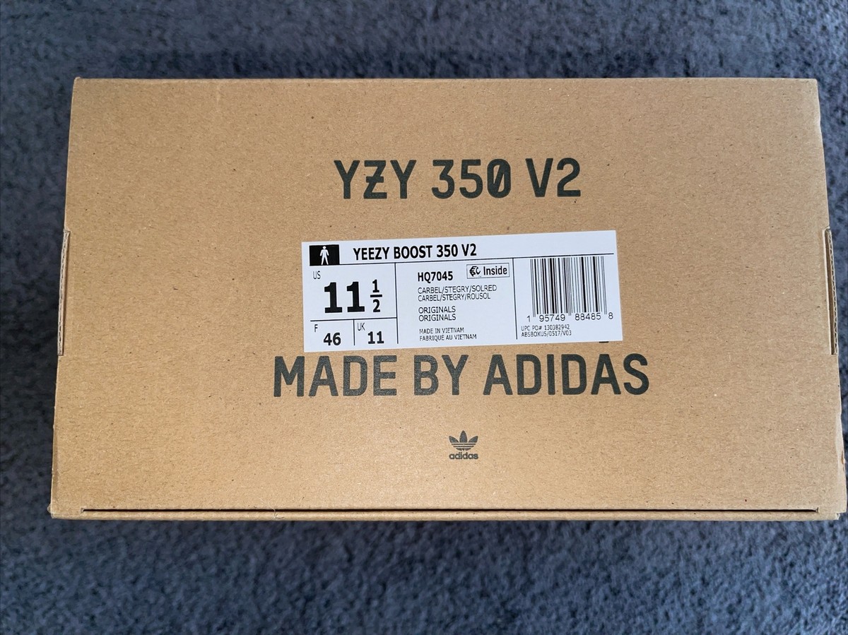 ADIDAS Yeezy Boost 350 V2 Carbon Beluga HQ7045 Size 11.5 mens | eBay