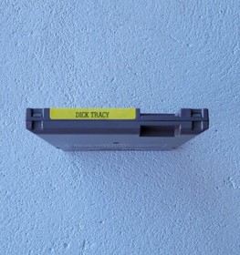 Dick Tracy (Nintendo Nes, 1990) Video Game, W/Sleeve, Pre-owned, Tested. 