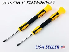 Two T10 TR10 T10H Security Hole screwdrivers for Leatherman Wave size TS10