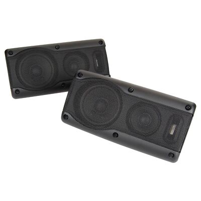Rockwood KFZ Lautsprecher, Auto Aufbaulautsprecher, 3-Wege Boxen, Paarpreis, Neu