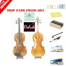 Andreas Gagliano Violin Outfit 4/4-1/2 VN301K-Y Educational Pack Set Up U.S.A