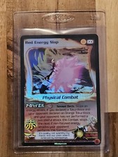 DBZ Dragon Ball Z CCG LIMITED FOIL Red Energy Slap NM Fusion Saga Score TCG 2003