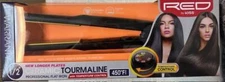 Red by Kiss Ceramic Tourmaline Flat Iron with Temp Control