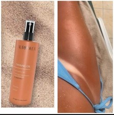 Chogan 100% Organic Sunoil/ Ulei De Plaja Cu Coaja De Nuca Verde Si Sunatoare