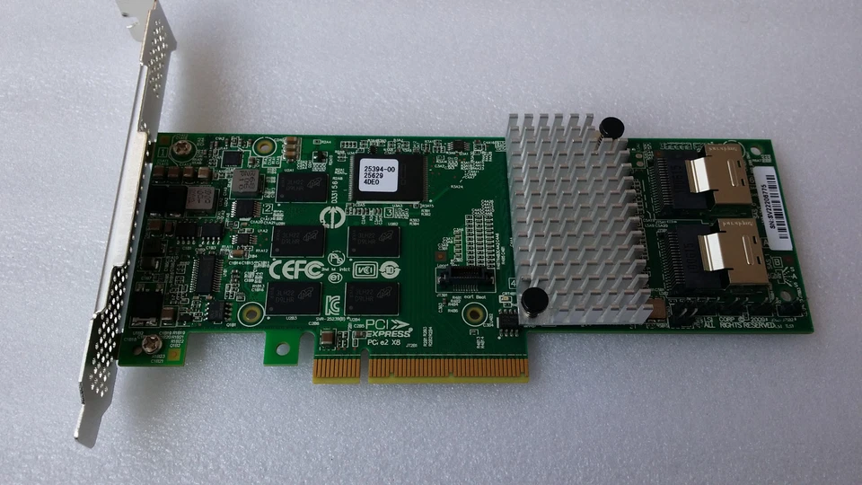 OEM LSI MegaRAID 9261-8i 8-port PCI-E 6Gb/s SATA/SAS RAID Controller Card - Image 4 of 4