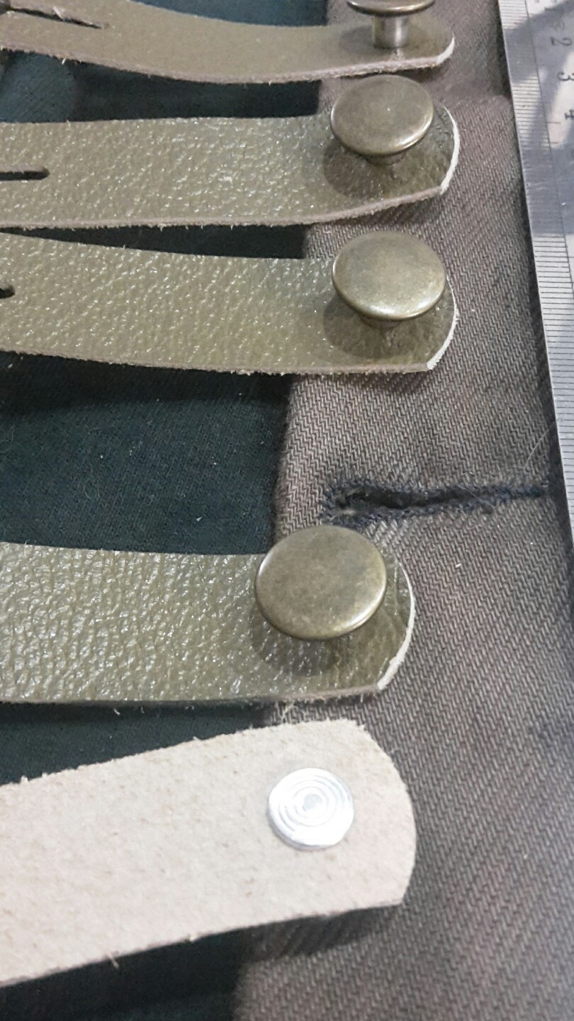 5x bronze button army green vest extenders 97 eBay
