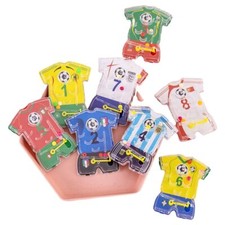 10/20 Piezas Fútbol Fútbol Fútbol Laberinto Juego Fiesta Jugar Pelota Fútbol Niño Juguete Deporte Portátil