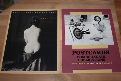 Katalog Pomegranate Postcard Catalog USA 52 Seiten geheftet plus Supplement