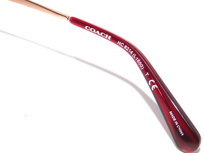 Coach 8214 (L1650) 547387 Red Sand Gradient Gray Sunglasses Coach 8214 (L1650) 547387 Red Sand Gradient Gray Sunglasses  main image 3