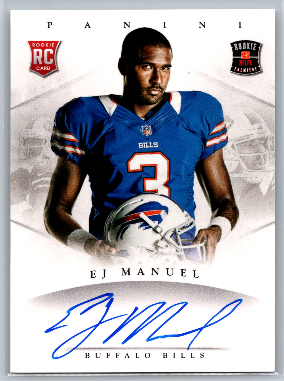 EJ Manuel Panini Contenders Rookie Premiere Autograph #9 Base