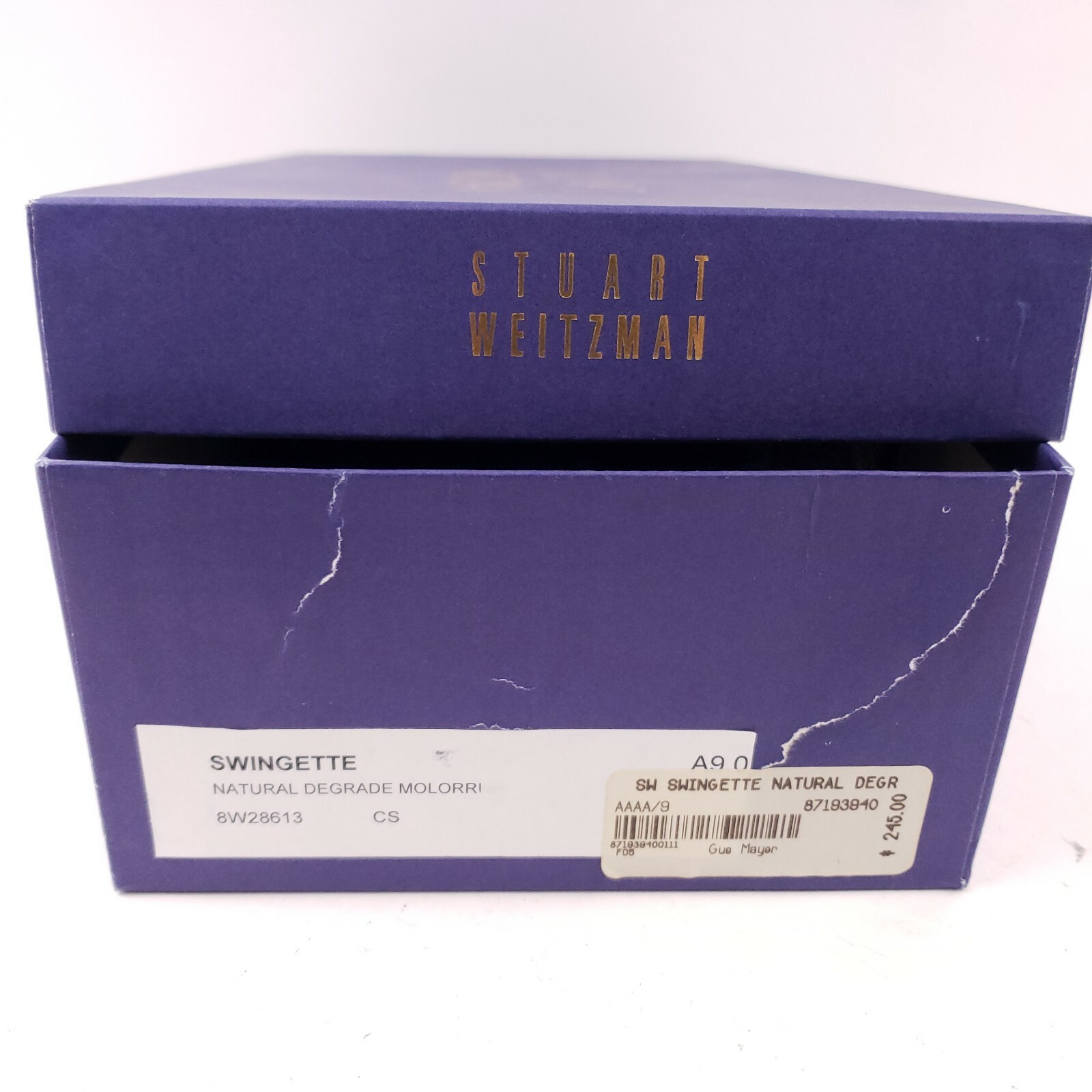 Stuart Weitzman Gray Leather Python Snakeskin Pum… - image 11