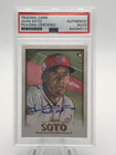 JUAN SOTO 2018 TOPPS GALLERY AUTOGRAPH ROOKIE RC PSA DNA SLABBED