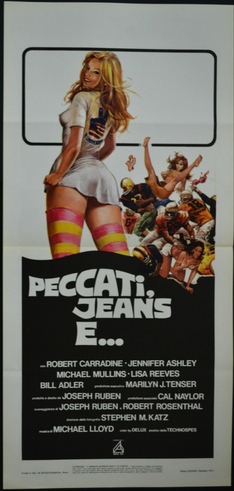 Locandina originale film Pom Pom (1984) - Regia di Joe Cheung