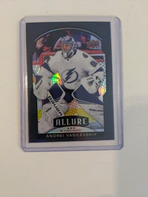 2020-21 Upper Deck Allure Black Rainbow Parallel #11 Andrei Vasilevskiy TB