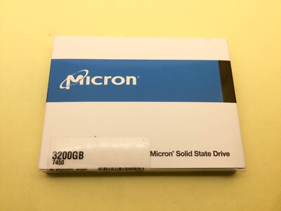 Micron 7450 MAX 3.2TB NVMe PCIe4.0 U.3 2.5in SSD MTFDKCC3T2TFS New