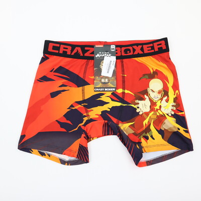 Crazy Boxer Briefs  Nickelodeon Avatar the Last Airbender Men's Medium (32-34'')
