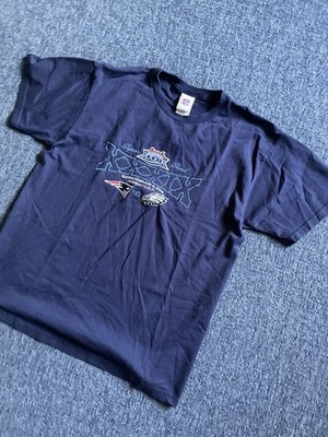 Vintage 2005 Philadelphia Eagles vs New England Patriots Super Bowl Tshirt Sz L