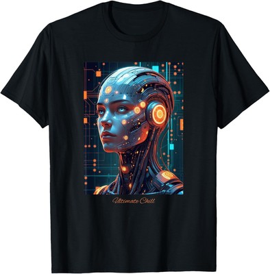 AI Tech Graphic Tee   Artificial Intelligence Inspired T-Shirt